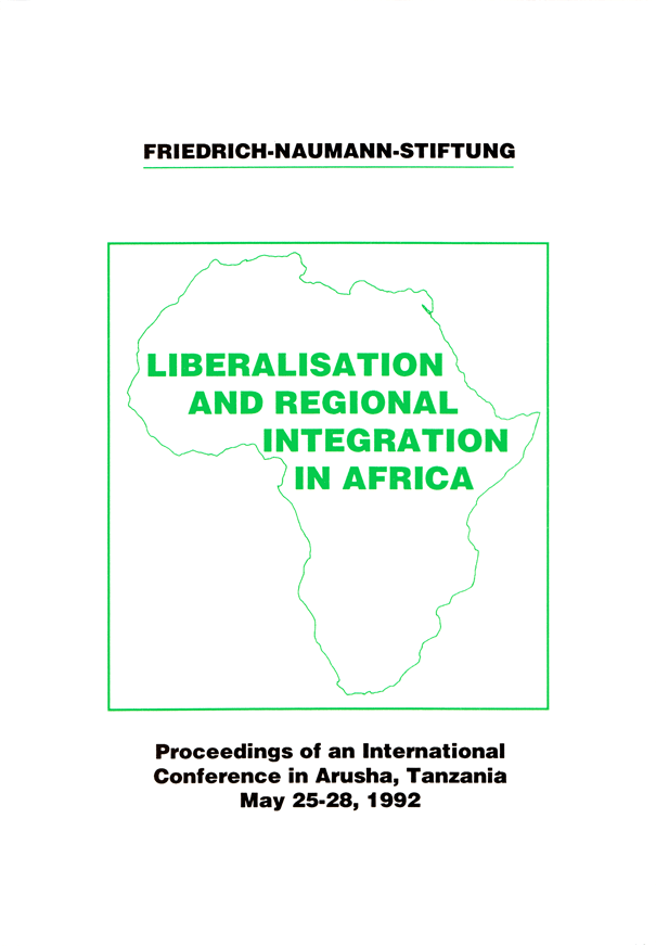 Liberalisation and regional integration in Africa, 1993, p. 70-79;